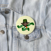 Funny Leprechaun St Patrick's Day Button (Beispiel)