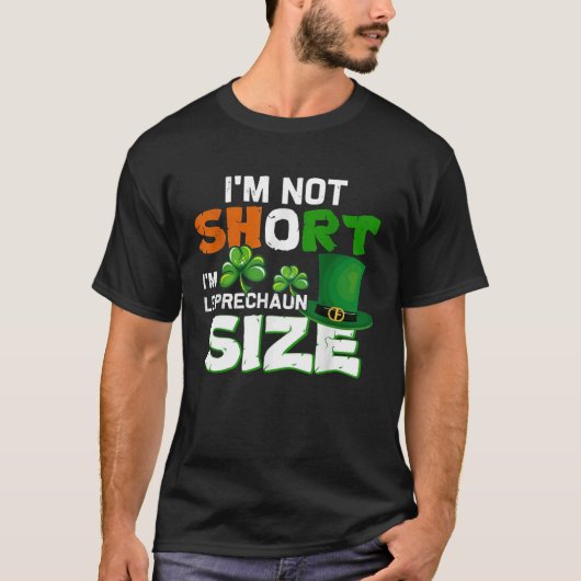 Funny Leprechaun St Patricks Day Shirt für Mich (Vorderseite)