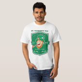 Funny Leprechaun St. Patrick's Day T-Shirt (Vorne ganz)