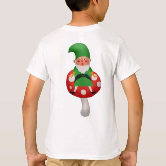 Funny Leprechaun St.Patrick's Day T-Shirt (Rückseite)
