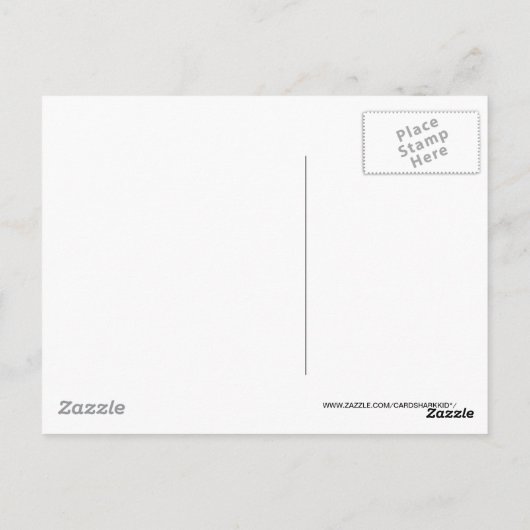 Funny Leprechauns Postkarte (Rückseite)