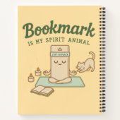 Funny Lesezeichen Collection Notebook - Buch Lover (Rückseite)