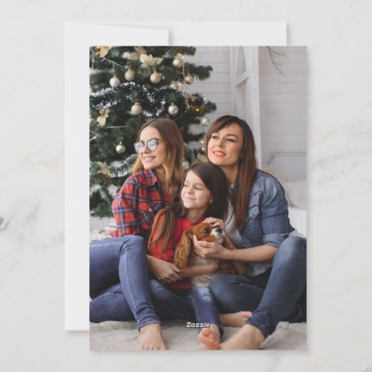 Funny "Let It Snow" Florida Strand Weihnachten (Rückseite)