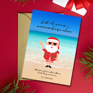 Funny Let it Snow Florida Weihnachten Weihnachten