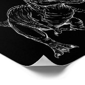 Funny Let's essen Kids Punctuation Rette Lives Gra Poster (Ecke)