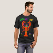 Funny Lets Get Cray Crawfish - New Orleans Funny M T-Shirt (Vorne ganz)