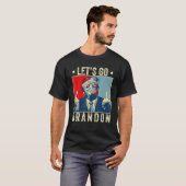 Funny Let's Go Branson Brandon Santa Joe DJ Ugly C T-Shirt (Vorne ganz)
