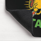 Funny Let's Go Taco 13 Mousepad (Ecke)