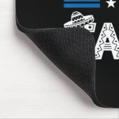 Funny Let's Go Taco 20 Mousepad (Ecke)