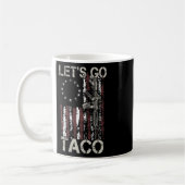 Funny Let's Go Taco 21 Kaffeetasse (Links)