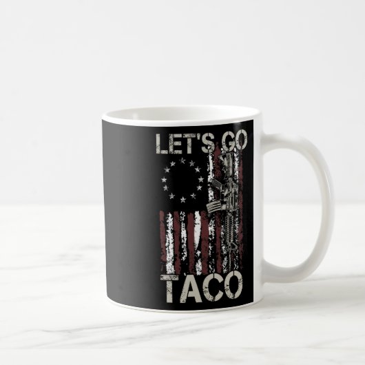 Funny Let's Go Taco 21 Kaffeetasse (Rechts)