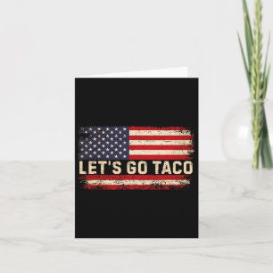 Funny Let's Go Taco 23 Karte