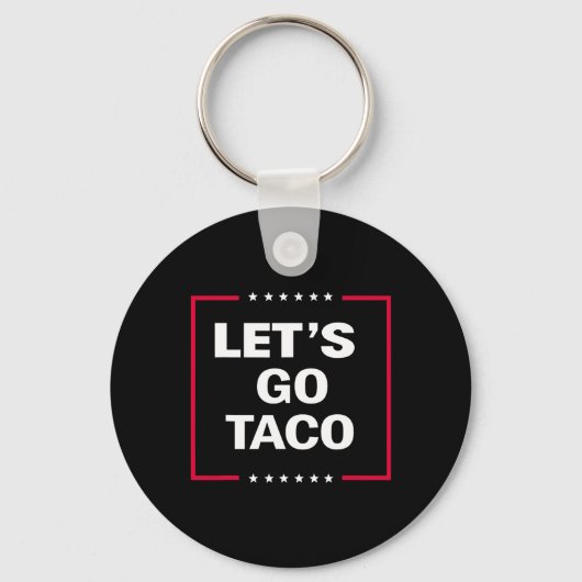 Funny Let's Go Taco 27 Schlüsselanhänger (Vorderseite)