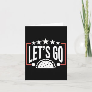 Funny Let's Go Taco 46 Karte