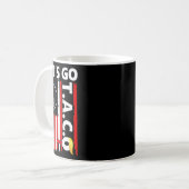 Funny Let's Go Taco 50 Kaffeetasse (Vorderseite Links)