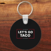 Funny Let's Go Taco 57 Schlüsselanhänger (Vorderseite)