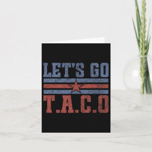 Funny Let's Go Taco 58 Karte