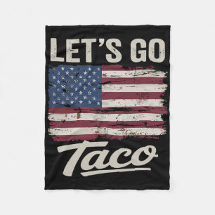 Funny Let's Go Taco Shirt Lass uns Taco Männer Fra Fleecedecke