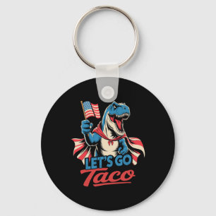 Funny Let's Go Taco Shirt Lass uns Taco Männer Fra Schlüsselanhänger