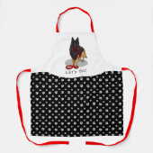 Funny Let's Go! Walk Belgian Tervuren (original) Schürze (Vorderseite)