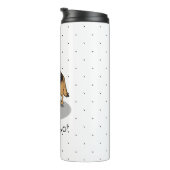 Funny Let's Go! Walk Belgian Tervuren (original) Thermosbecher (Nach rechts gedreht)