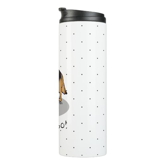 Funny Let's Go! Walk Belgian Tervuren (original) Thermosbecher (Nach rechts gedreht)