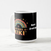 Funny "Let's have a Kiki" LGBT Trans Gender Retro Kaffeetasse (Vorderseite Links)