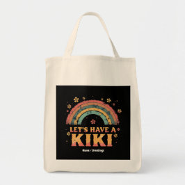 Funny "Let's have a Kiki" LGBT Trans Gender Retro Tragetasche