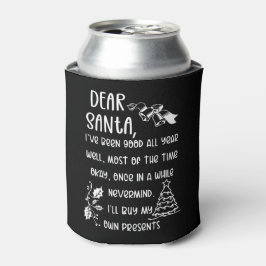 Funny Letter to Weihnachten Weihnachten Weihnachts Dosenkühler