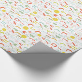 Funny Letters Geschenkpapier (Ecke)