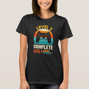 Funny Level 3 Kompletter Vintager Retro-Feier 3. T-Shirt