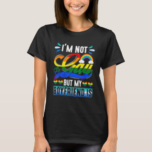 Funny LGBT Pride Gay Couple Ich bin nicht schwul, T-Shirt