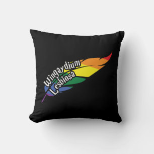 Funny LGBTQ   Play On Words   Pride   Rainbow Kissen