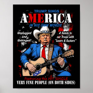 Funny Liberal Anti-Trump Tour Shirt American Usa F Poster