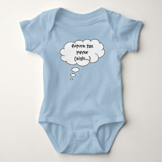 Funny Libertarian Future Tax Payer Baby Strampler