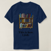 Funny Librarian Library Assistant Gift T-Shirt (Design vorne)