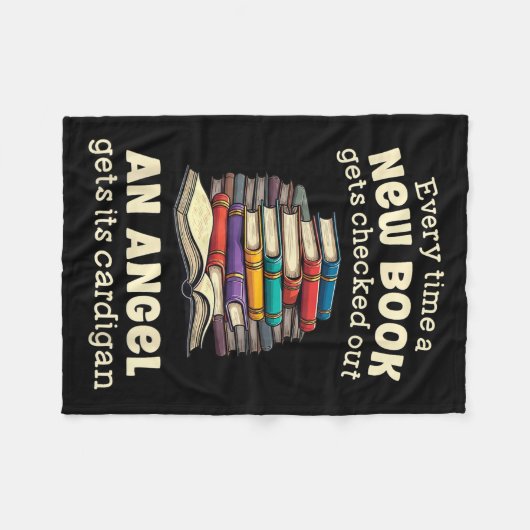 Funny Librarian Quote For Library Nerd Fleecedecke (Vorderseite (Horizontal))