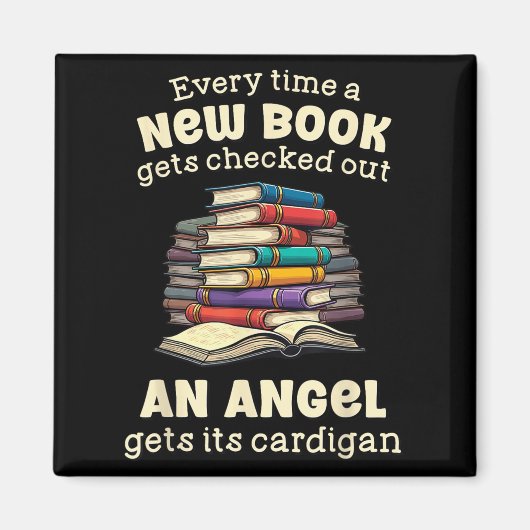 Funny Librarian Quote For Library Nerd Magnet (Vorne)
