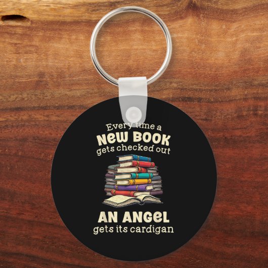 Funny Librarian Quote For Library Nerd  Schlüsselanhänger (Vorderseite)