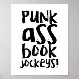 Funny Librarian Quote Poster