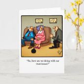 Funny Liebe & Ehe Spaß Grußkarte Karte (Gelbe Blume)