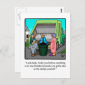 Funny Liebe & Ehe Spaß Postkarte (Vorne/Hinten)