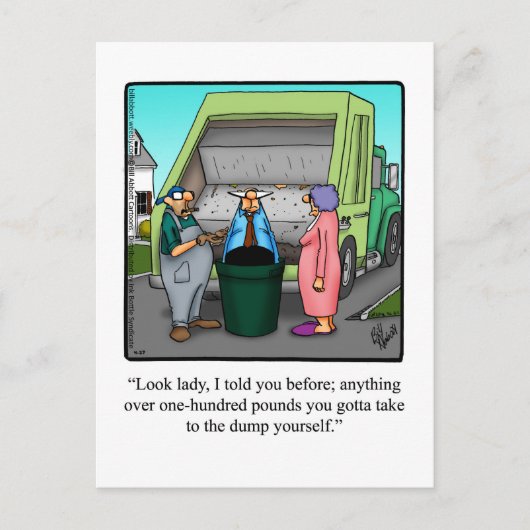 Funny Liebe & Ehe Spaß Postkarte (Vorderseite)