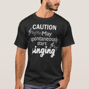Funny Liebe für Sing-Geschenk T-Shirt