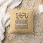 Funny Liebe Game Over 2 Kissen (Decke)