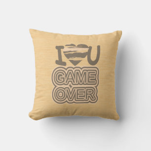 Funny Liebe Game Over 2 Kissen