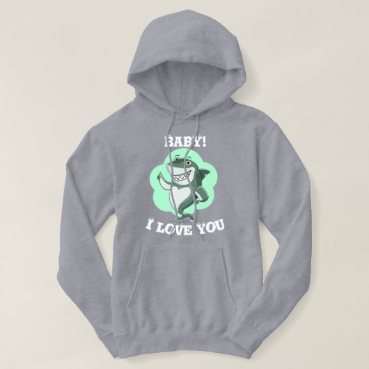 Funny Liebe Hoodie (Design vorne)
