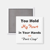 Funny Liebe Kühlschrankmagnet (Vorderseite/Rückseite)