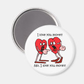 Funny Liebe Magnet (Vorderseite/Rückseite)