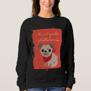 Funny Liebe Mops Klassischer T - Shirt 126